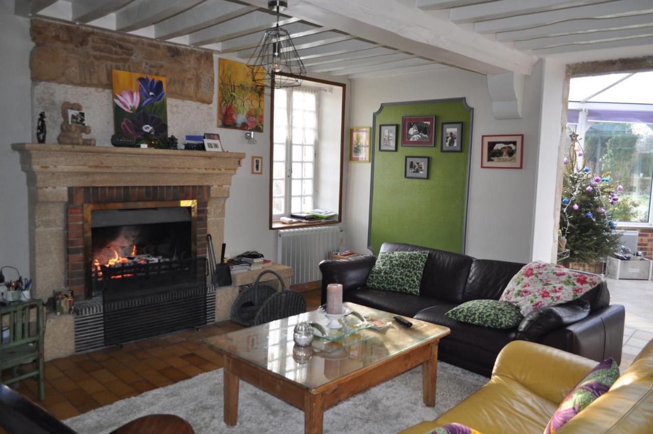 Ma Maison Bleue Saint-Brice-sous-Ranes Ngoại thất bức ảnh